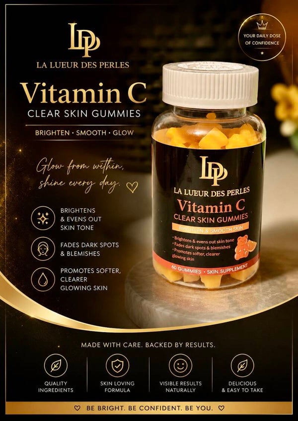Vitamin C Clear Skin Gummies Supplement 🍊