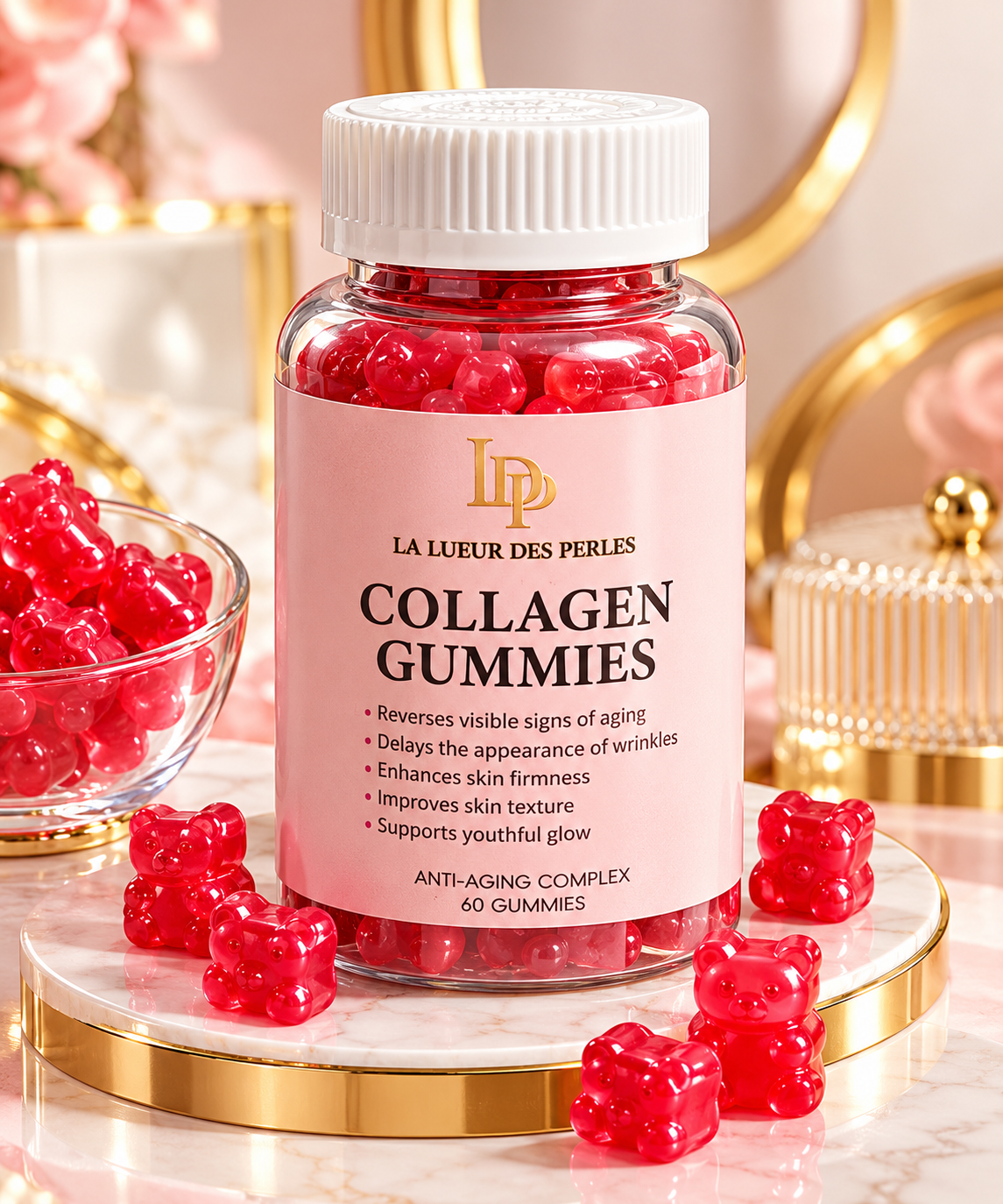 Collagen Beauty Anti Aging Gummies Supplement