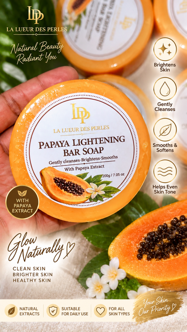 LDP PAPAYA LIGHTENING  BAR SOAP ( Results in just few days ✅)