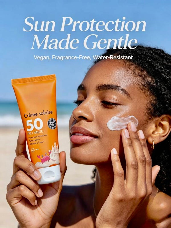 ☀️🌞Vitamin C Sunscreen + SPF 50 ( for adults and children 🧒)☀️🌞