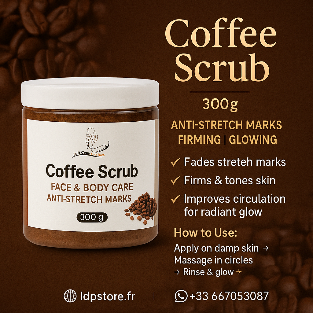 ☕️Coffee Scrub – Face & Body Care