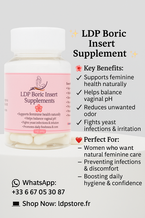 Boric Insert (Infection solution)