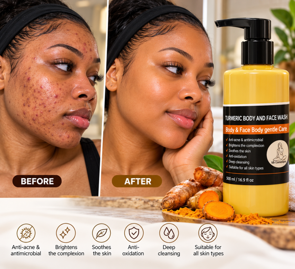 🌿 LDP Turmeric Body & Face Lotion