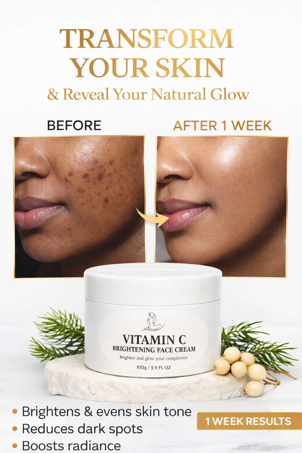 🌟 Vitamin C Flawless Face Cream