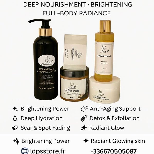 ✨ Melanin & Caramel Glow Bundle