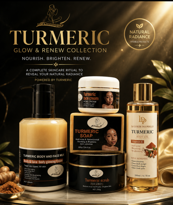 LDP Turmeric Glow Facial & Body Routine 🌿
