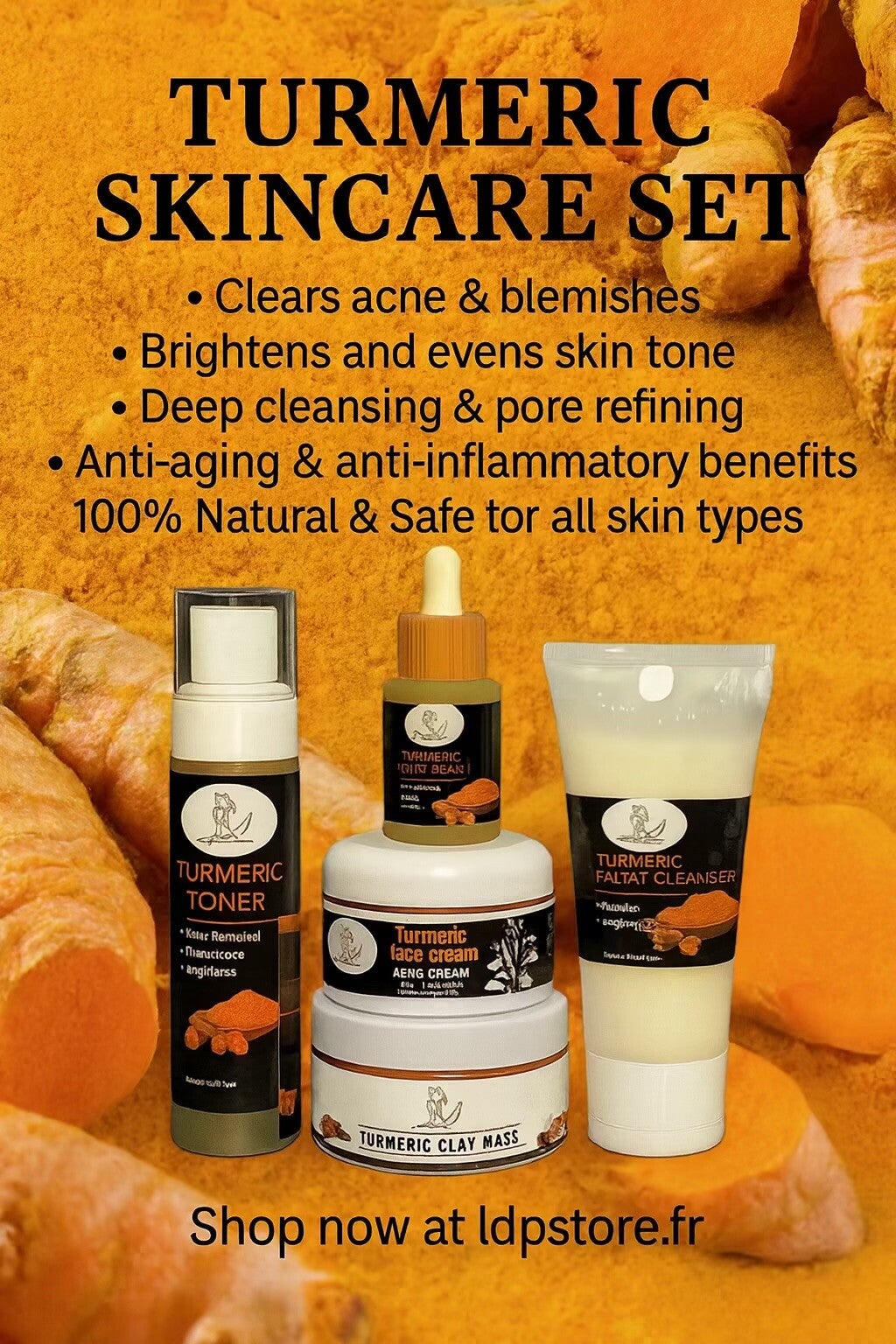 🌟 Turmeric Skincare Routine  🌟