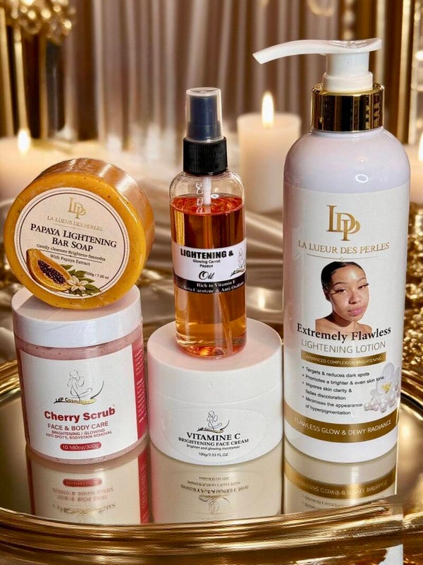 Mini Extremely lighter Set ( extra lighter , brighter, glowing, toned and spotless)