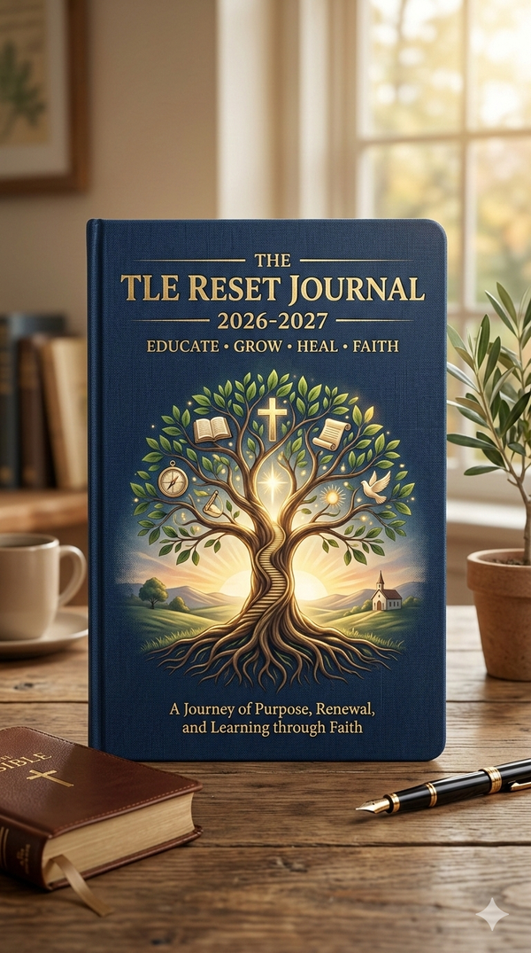 TLE Reset Journal 2026-2027:: A Faith-Based Guide to Education, Healing, and Transformation | The TLE Method™