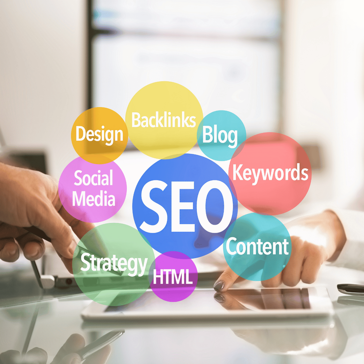 SEO services designed to improve search visibility and website traffic