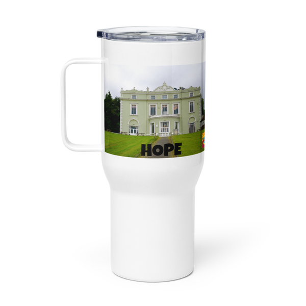 Travel Mug with Handle! (HOPE/NOPE)