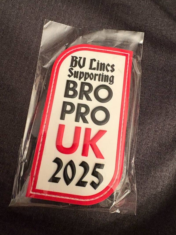 Bro Pro UK Charity Patch