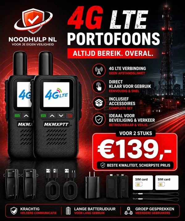 4G LTE Portofoons