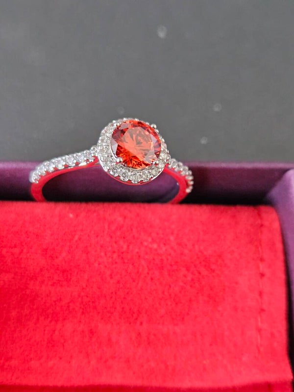 Damenring Amalya rot