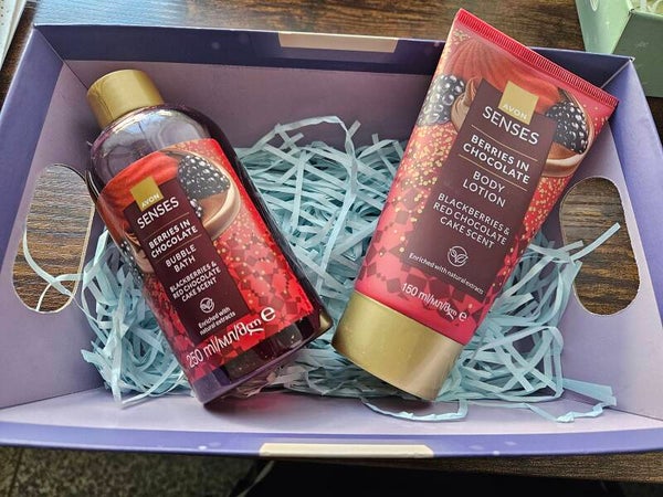 2tlg Set Berries in chocolate
