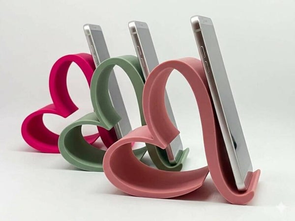 Porta cellulare a forma di cuore