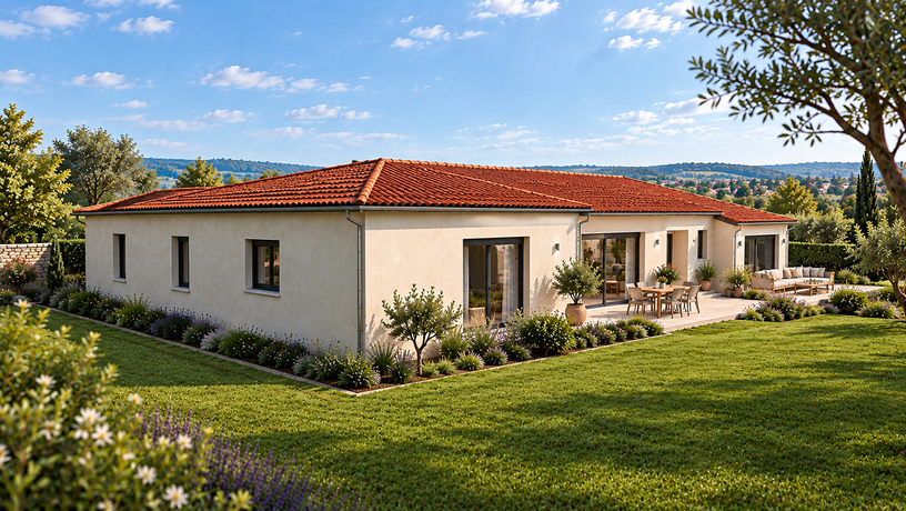 Maison au cœur des collines