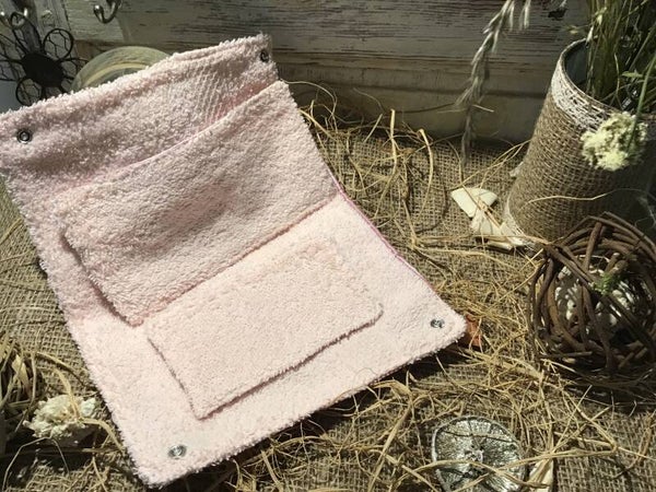Kit serviette et lingettes lavables