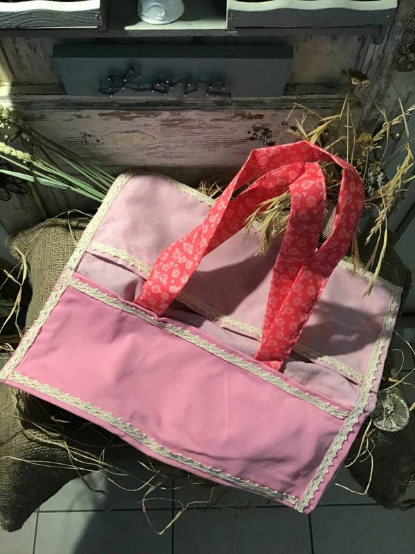 Sac à tarte rose