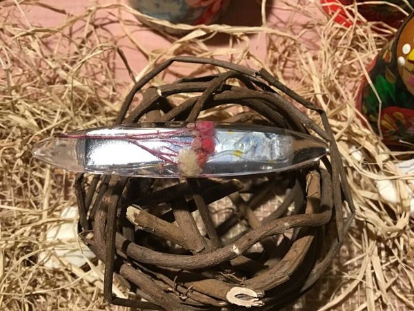 Pince cheveux fleurs roses