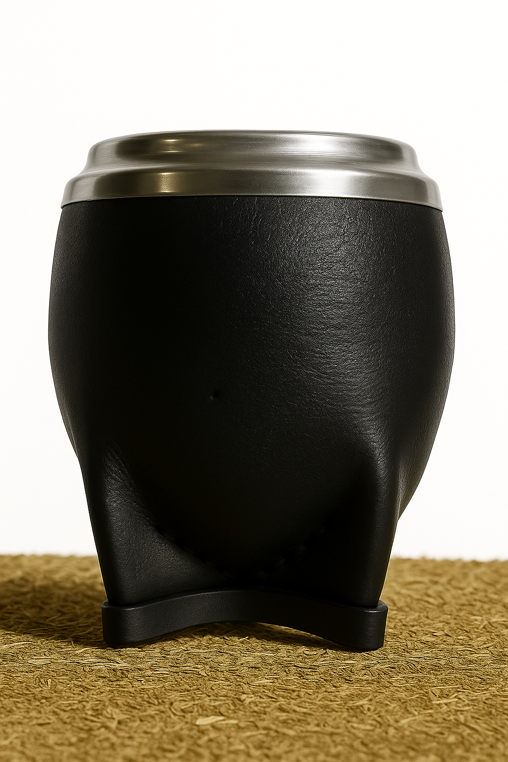 Torpedo de cuero negro