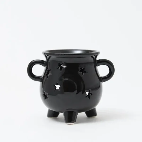 Black Cauldron Ceramic Wax Melt Burner
