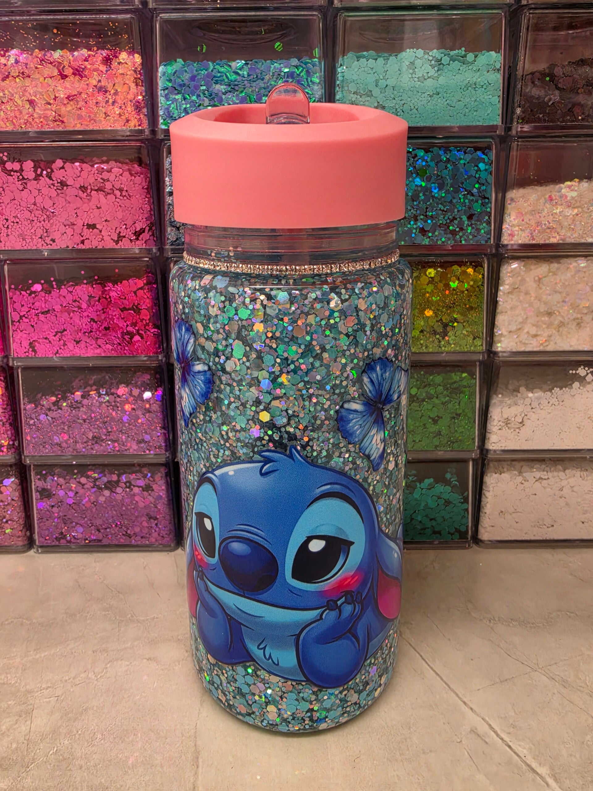 Stich 10oz kids bottle