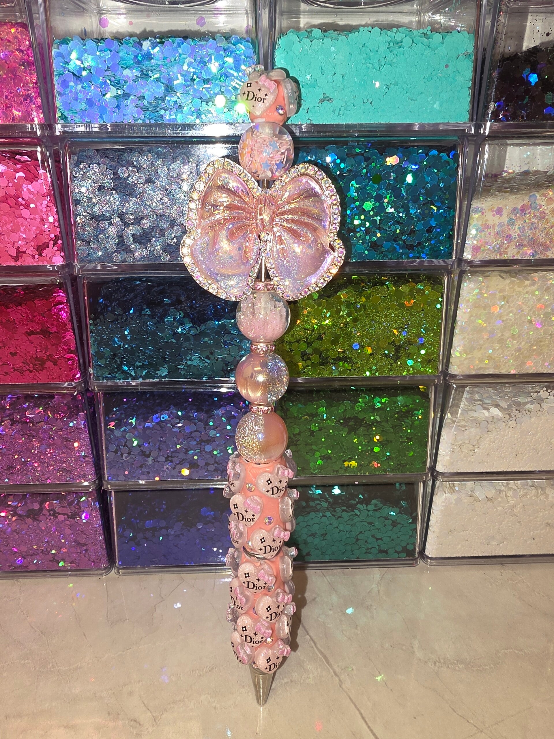 Designer Pink Dior pen