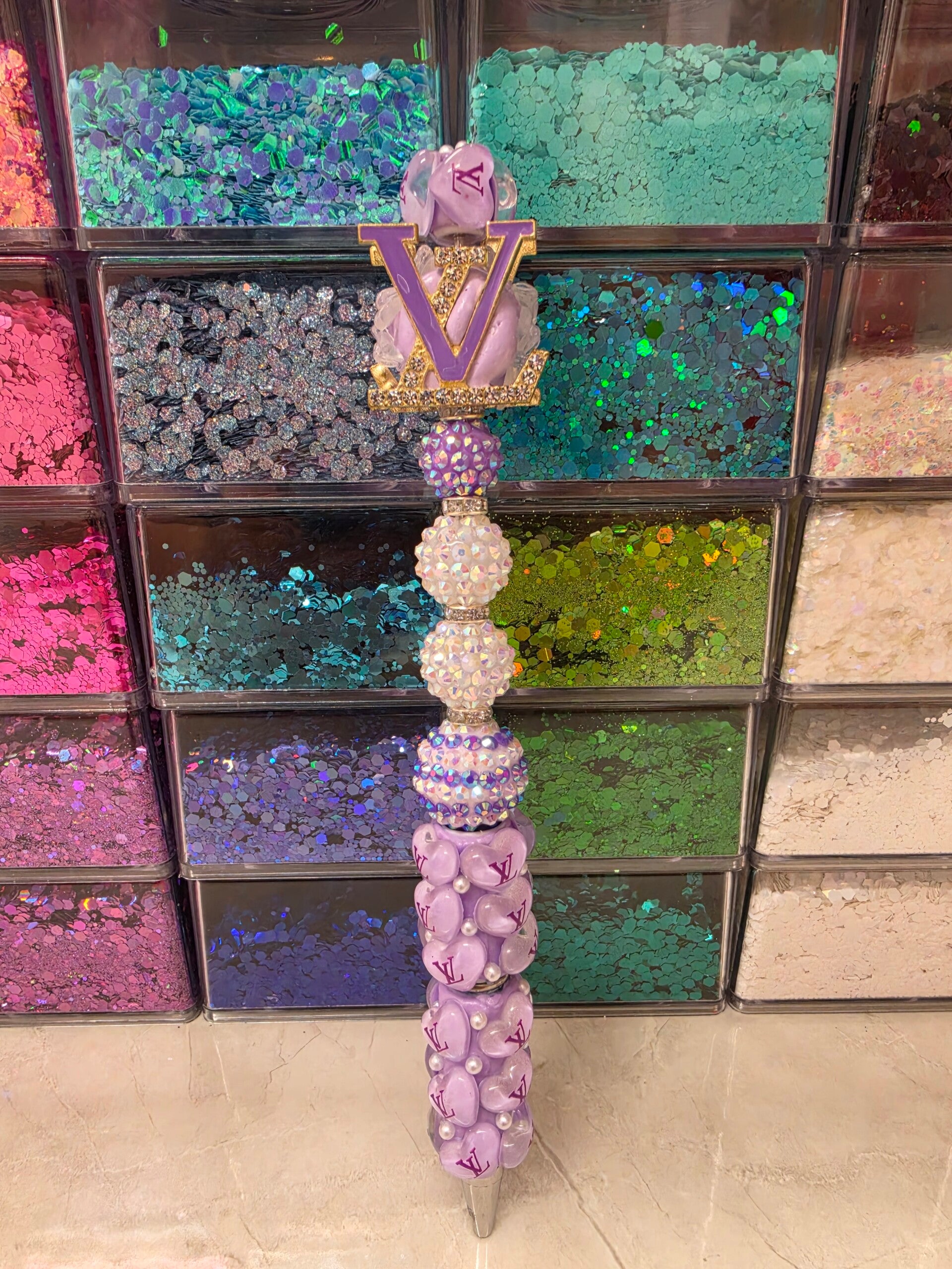 Louis Vuitton Purple pen