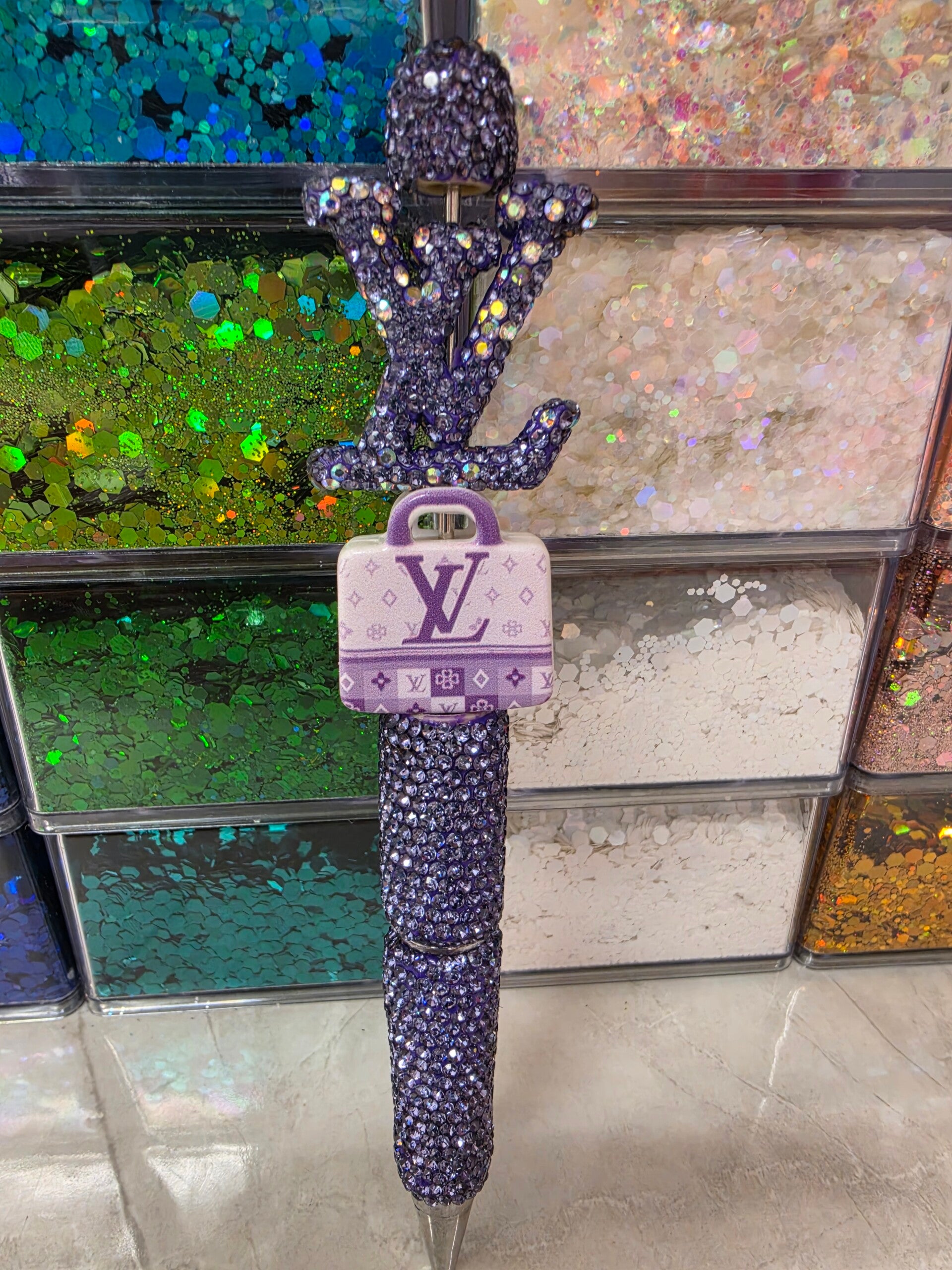 Louis Vuitton Purple pen