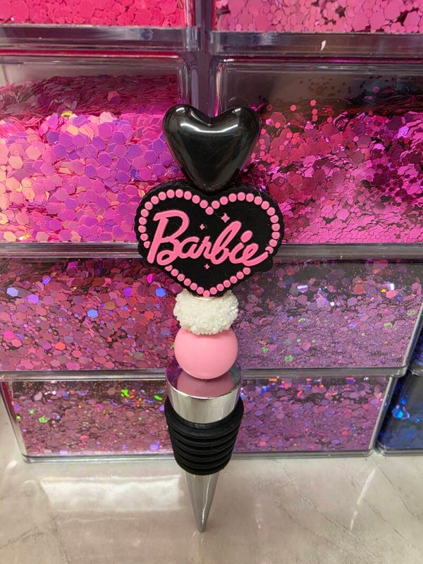 Barbie wine stopper