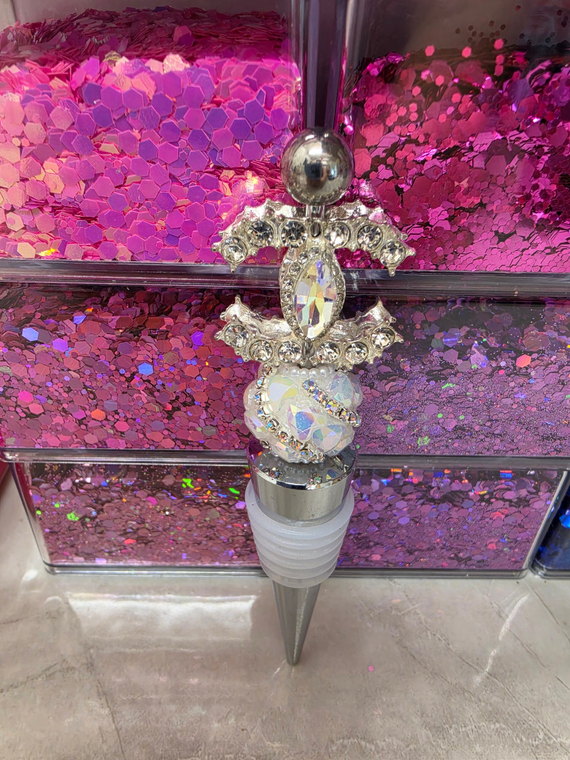Chanel wine stopper