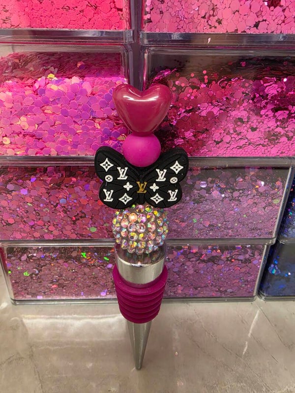 Louis Vuitton butterfly wine stopper