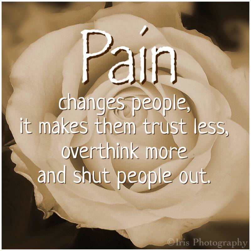 Chronische Pijn - Chronic Illness - Quotes - Iris Photography