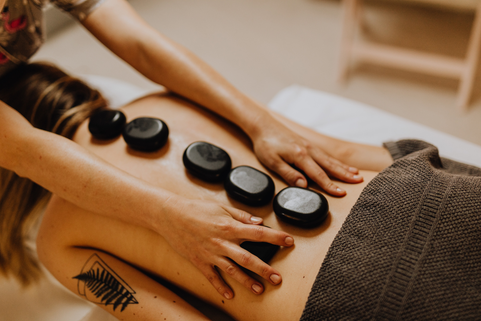 Pierres de massage