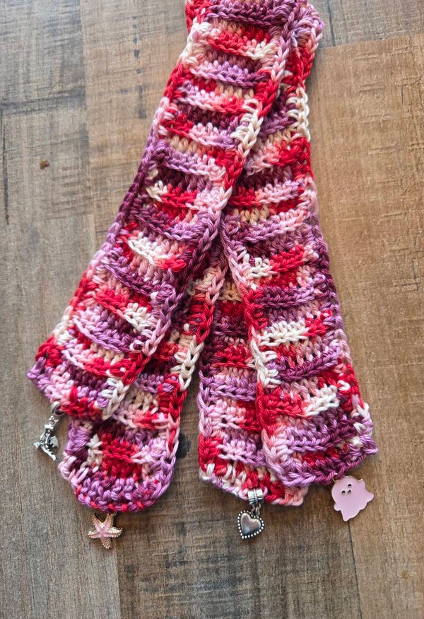 Boekenlegger multicolor rood