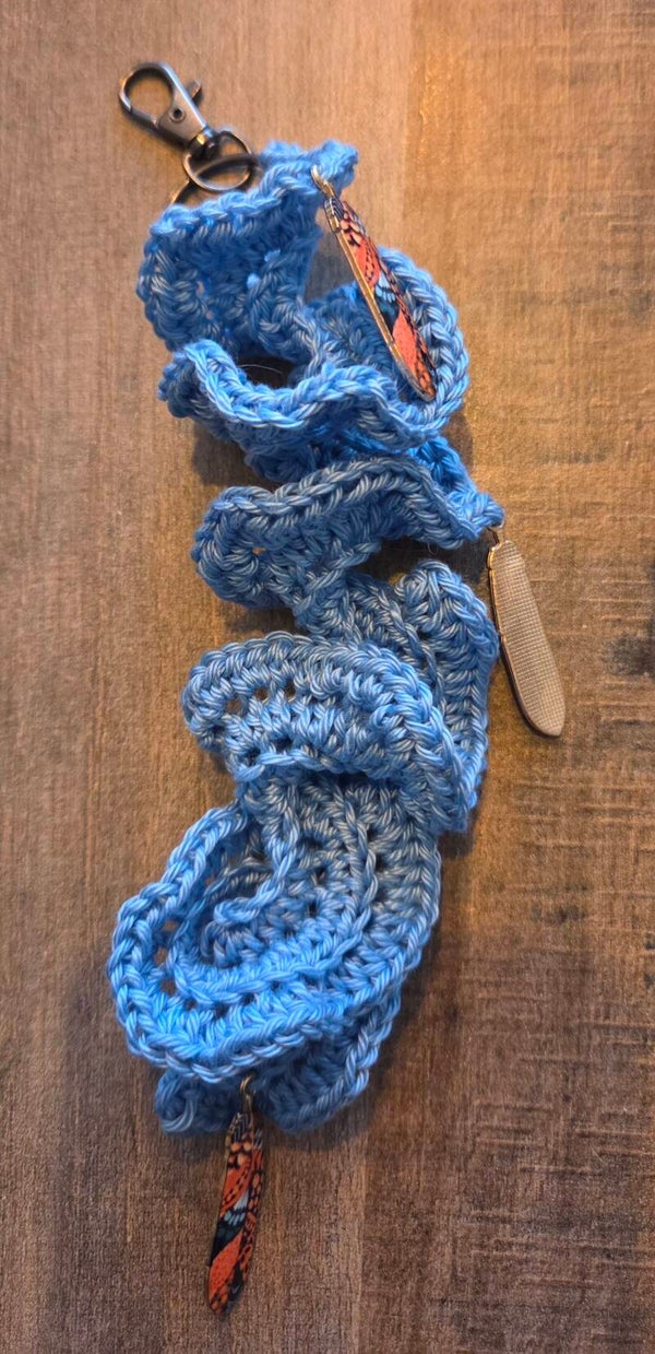 Sleutelhanger met clipsluiting