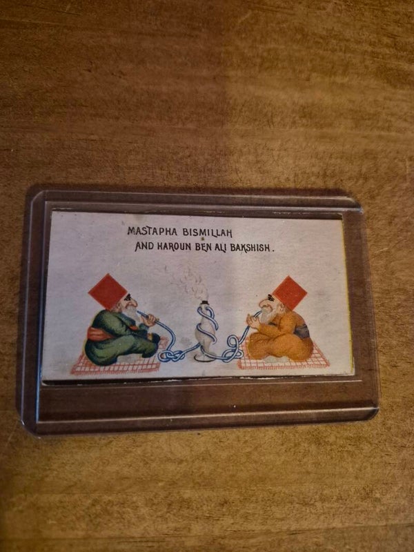 1888 N219 Harlequin Cards Two of Diamonds