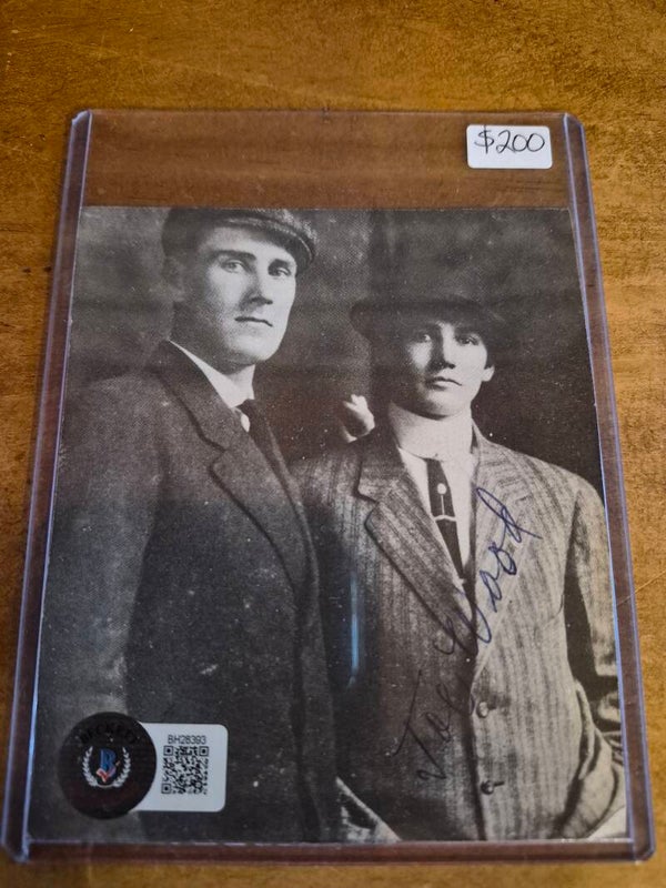 Vintage Smoky Joe Wood Signed Magazine Cut