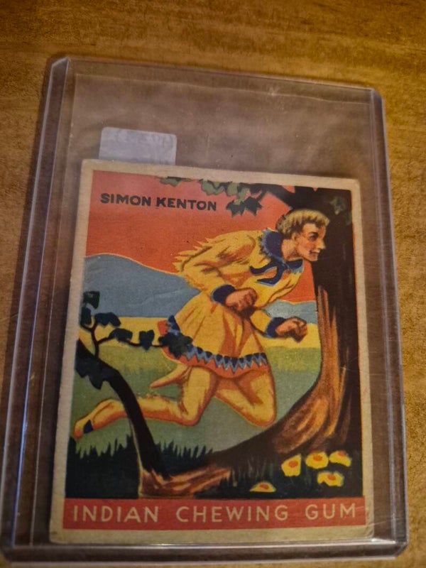 1933 Goudey Gum Co. Simon Kenton