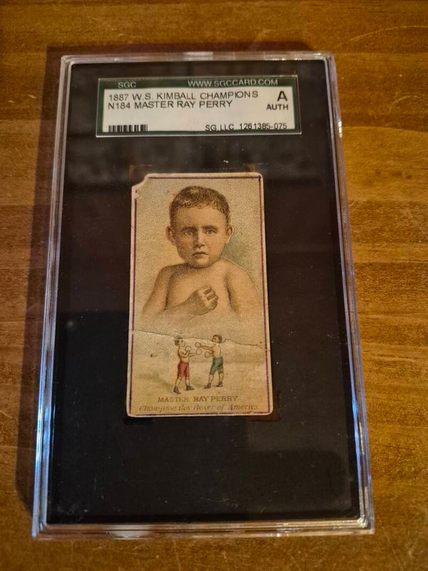 1887 N184 W.S Kimball Champions Master Ray Perry