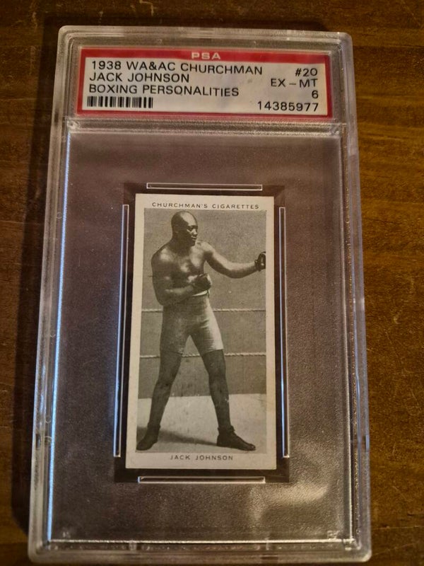 1938 WA&AC Churchman Jack Johnson