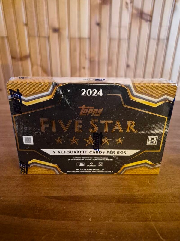 2024 Topps Five Star Hobby Box Baseball MLB