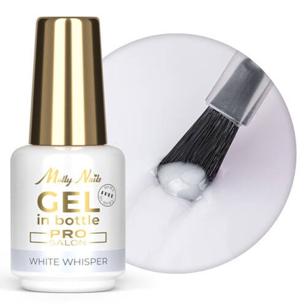 Biab gel in bottle white whisper