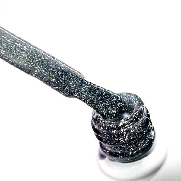 Molly nails zilver glitter 566