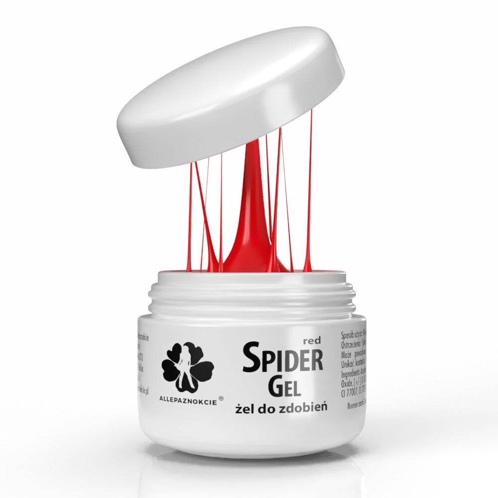 Spidergel rood