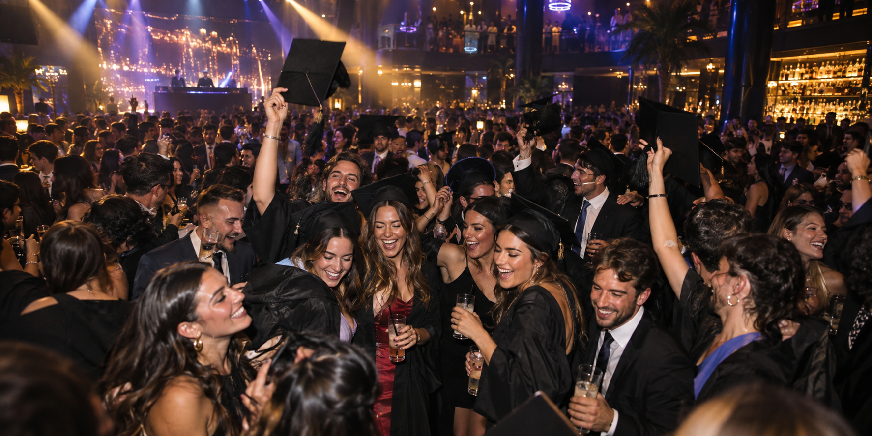 Fiesta de graduación y orla en Gran Canaria