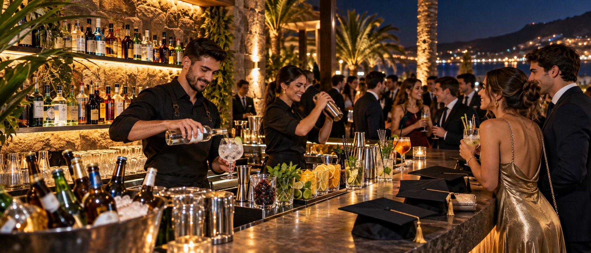 Fiesta de graduación y orla en Gran Canaria