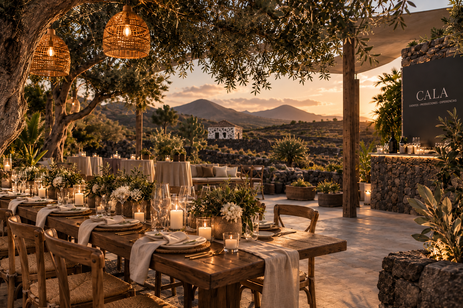 Ceremonia de boda al aire libre en Gran Canaria