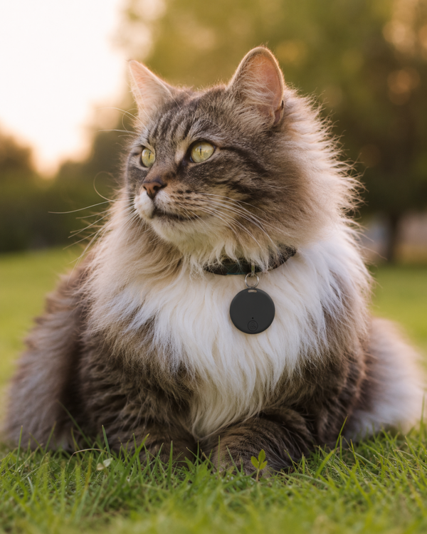 Mini traceur Bluetooth anti-perte pour chien, chat, clés et sacs – Localisateur compact compatible iOS & Android